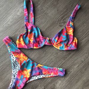 Moana Bikini in Lazy Lobster Print